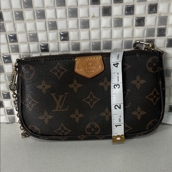 Brown Monogram Wristlet - Picture 5 of 7